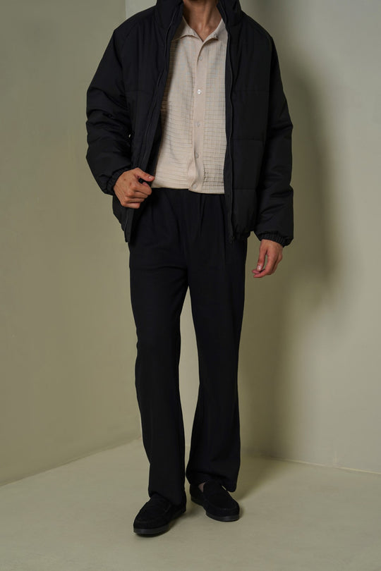 KNITTED LOOSE PANTS
