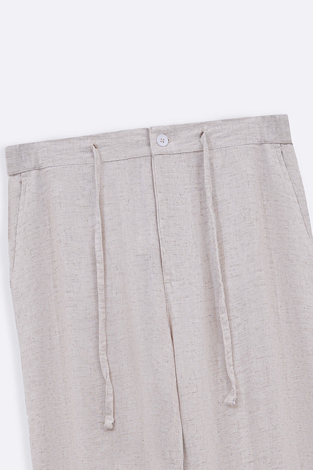 OAT MELANGE HEAVY LINEN PANTS