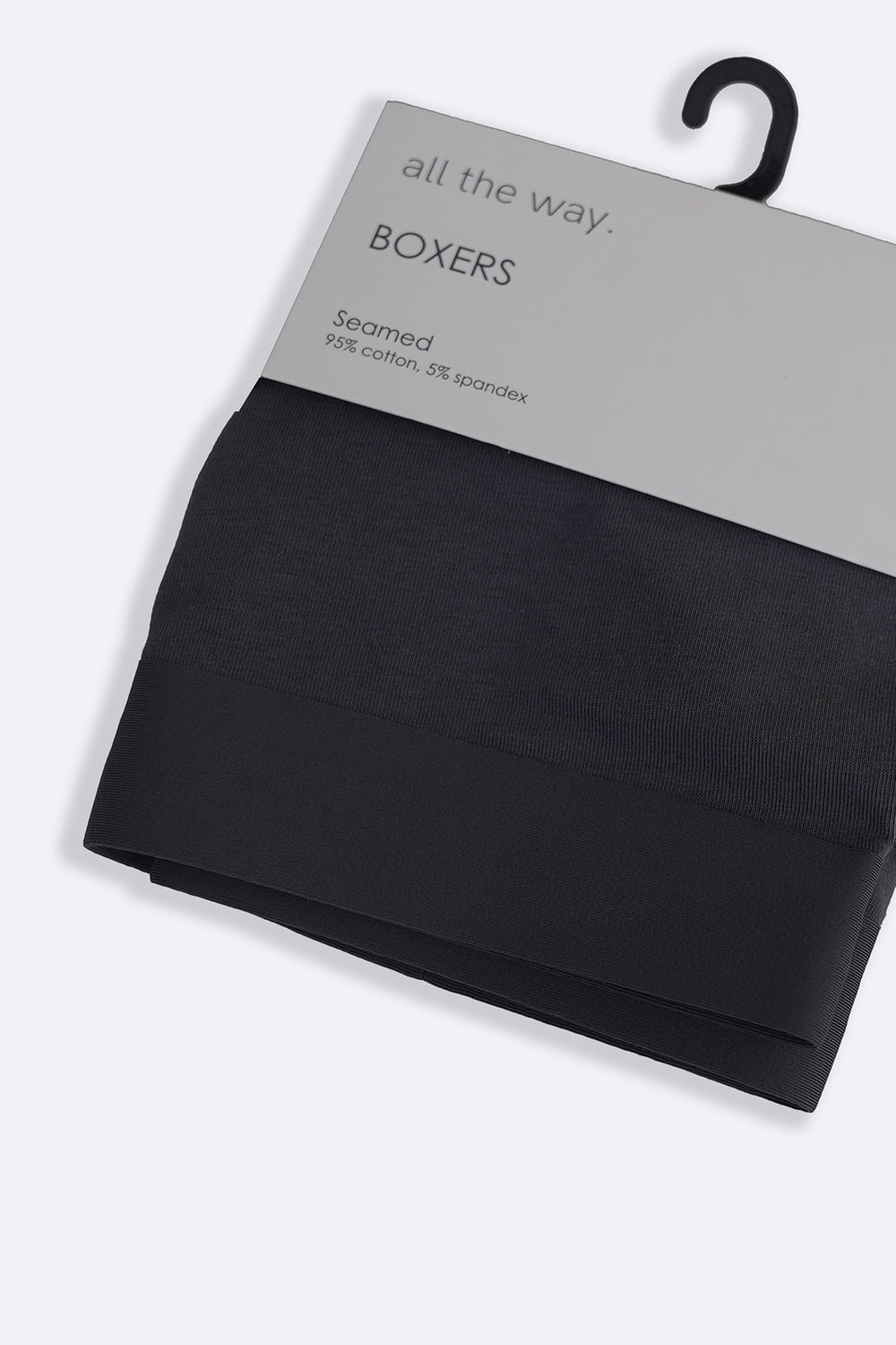 BLACK ESSENTIAL BOXERS