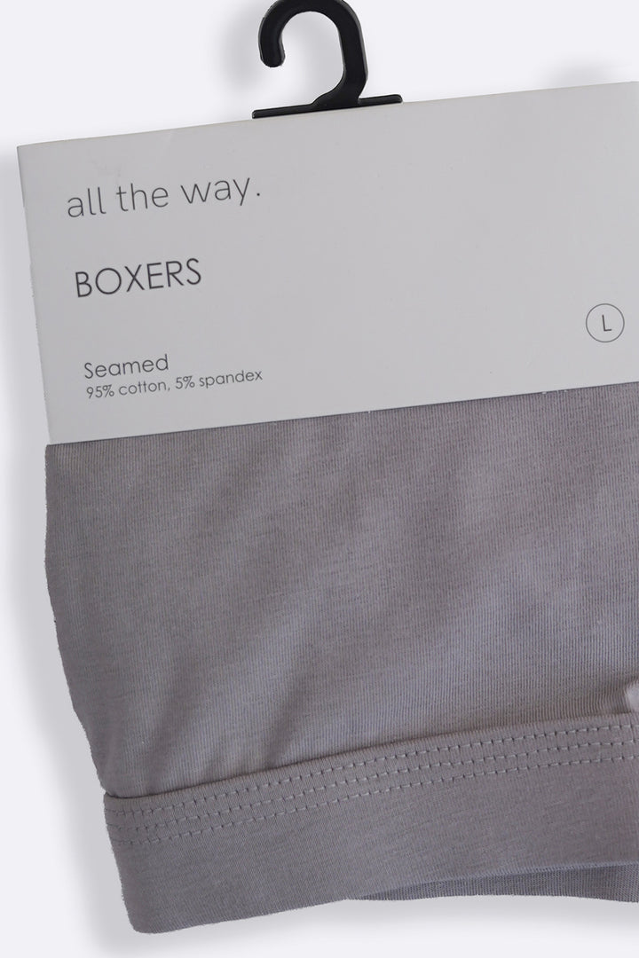 GREY ESSENTIAL BOXERS