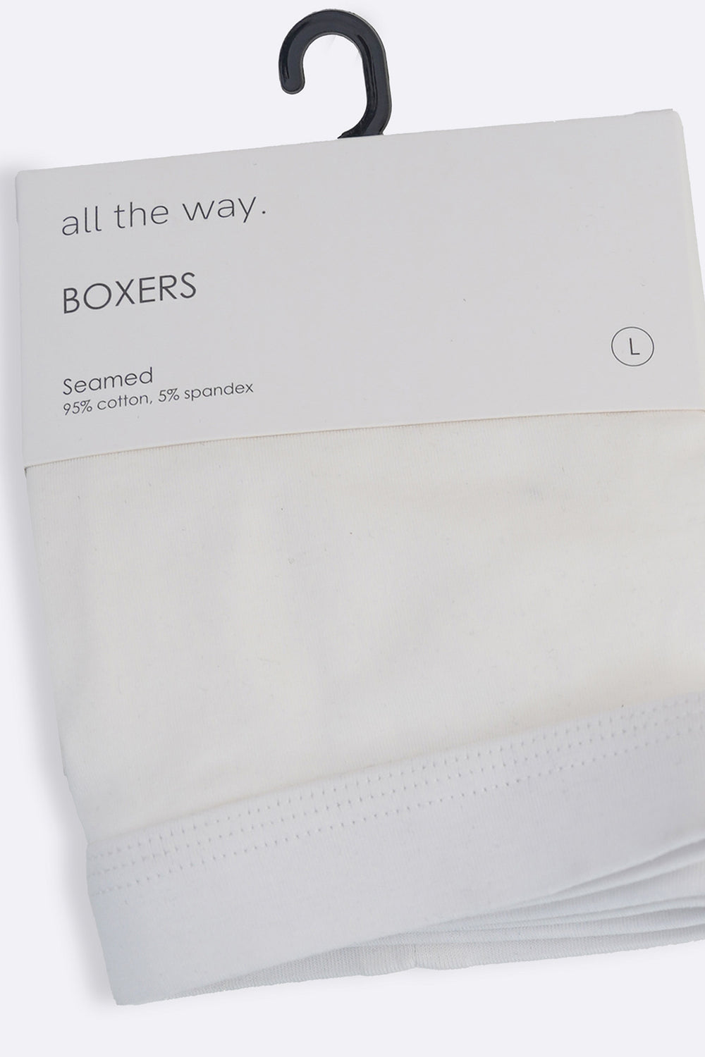 WHITE ESSENTIAL BOXERS