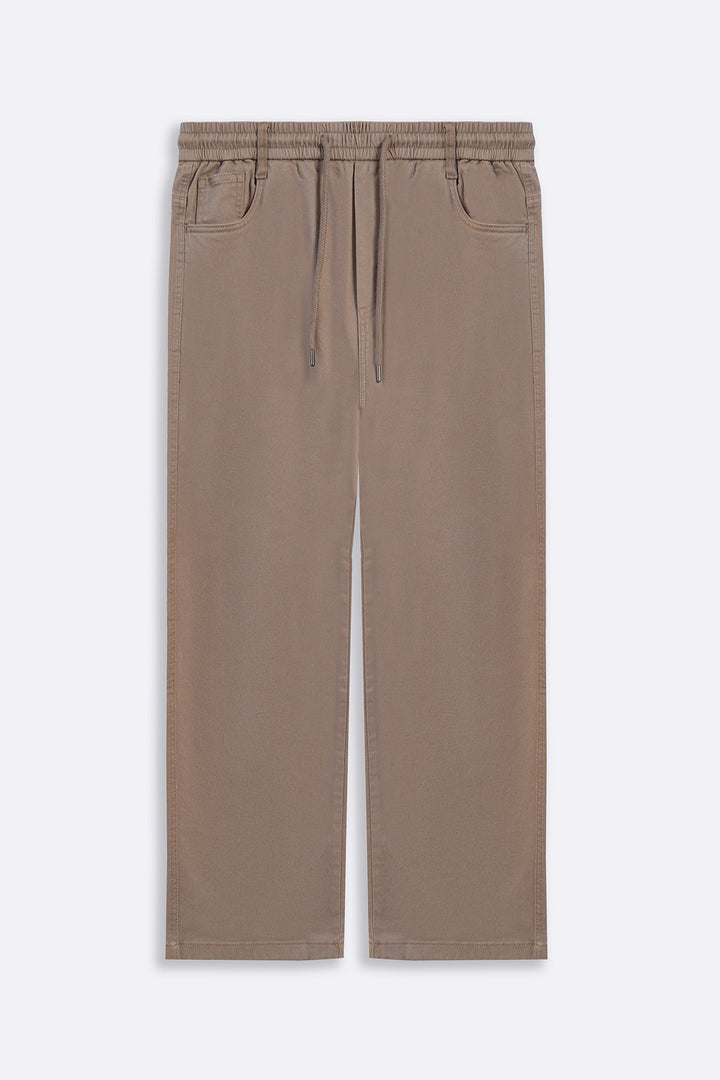 RELAXED TWILL PANTS