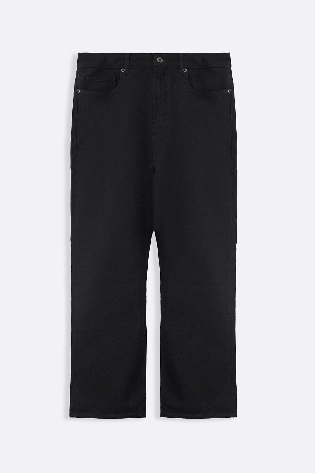 BLACK TWILL JEANS