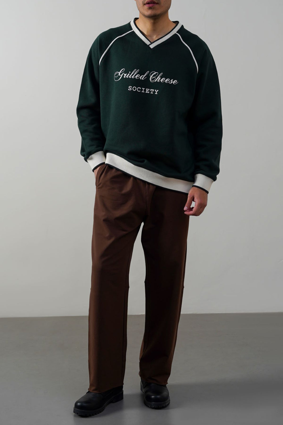 BROWN CLOUD COMFORT TROUSERS