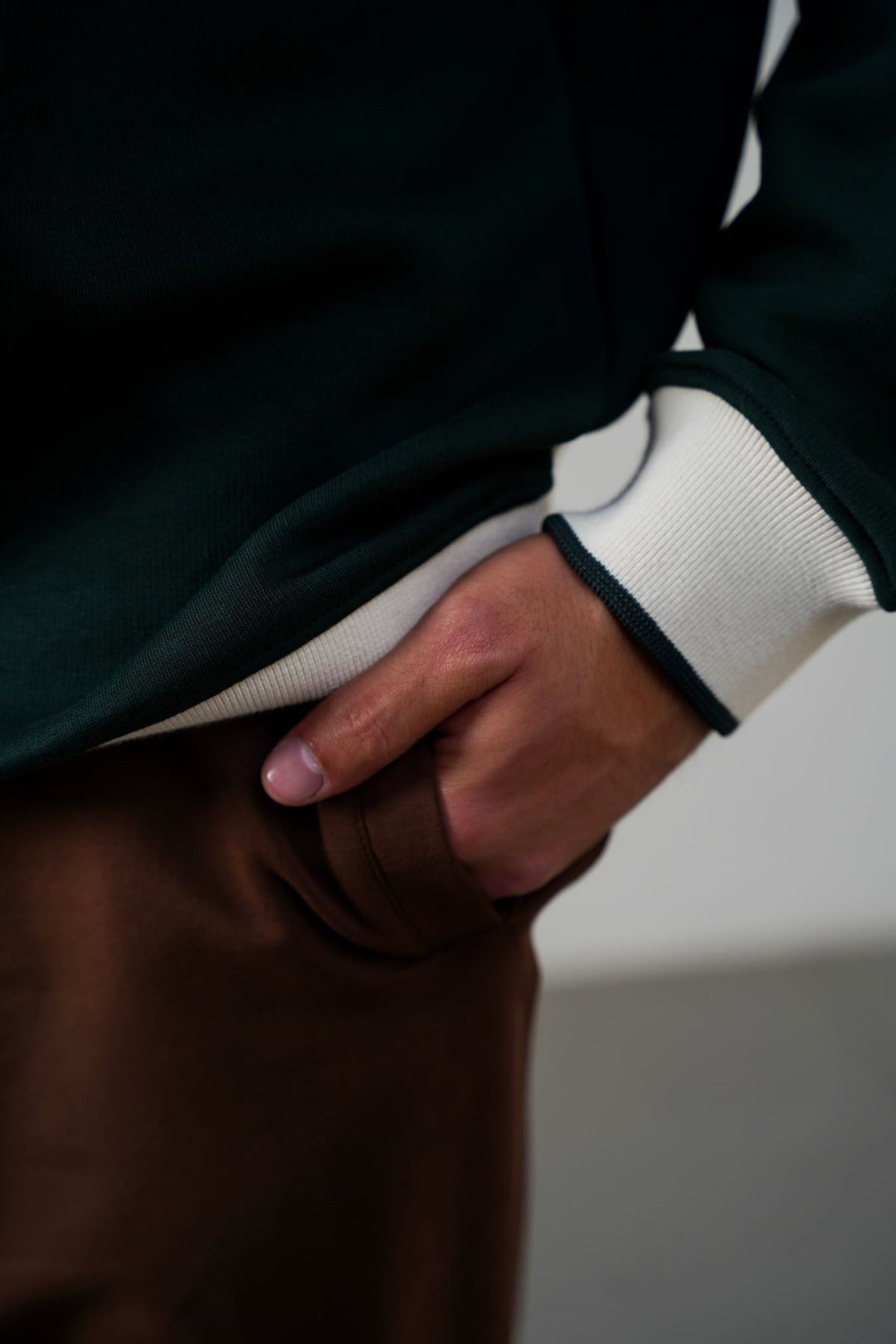 BROWN CLOUD COMFORT TROUSERS