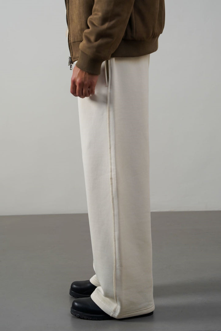 IVORY CLOUD COMFORT TROUSERS