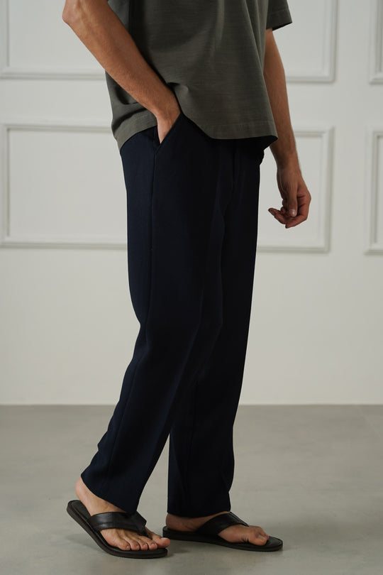 TEXTURED ADJUSTABLE PANTS