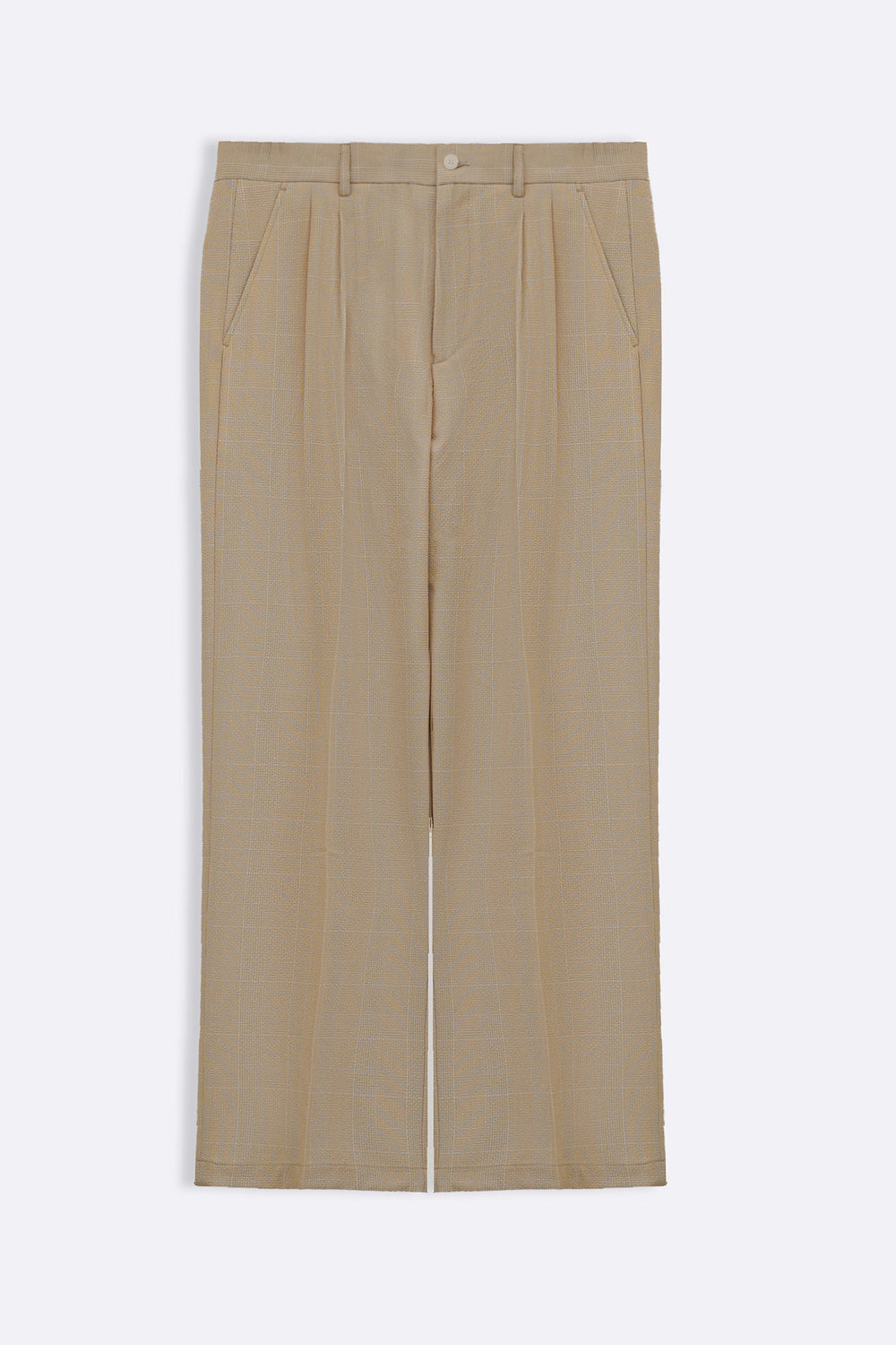 SAND LOOSE TAILORED PANTS