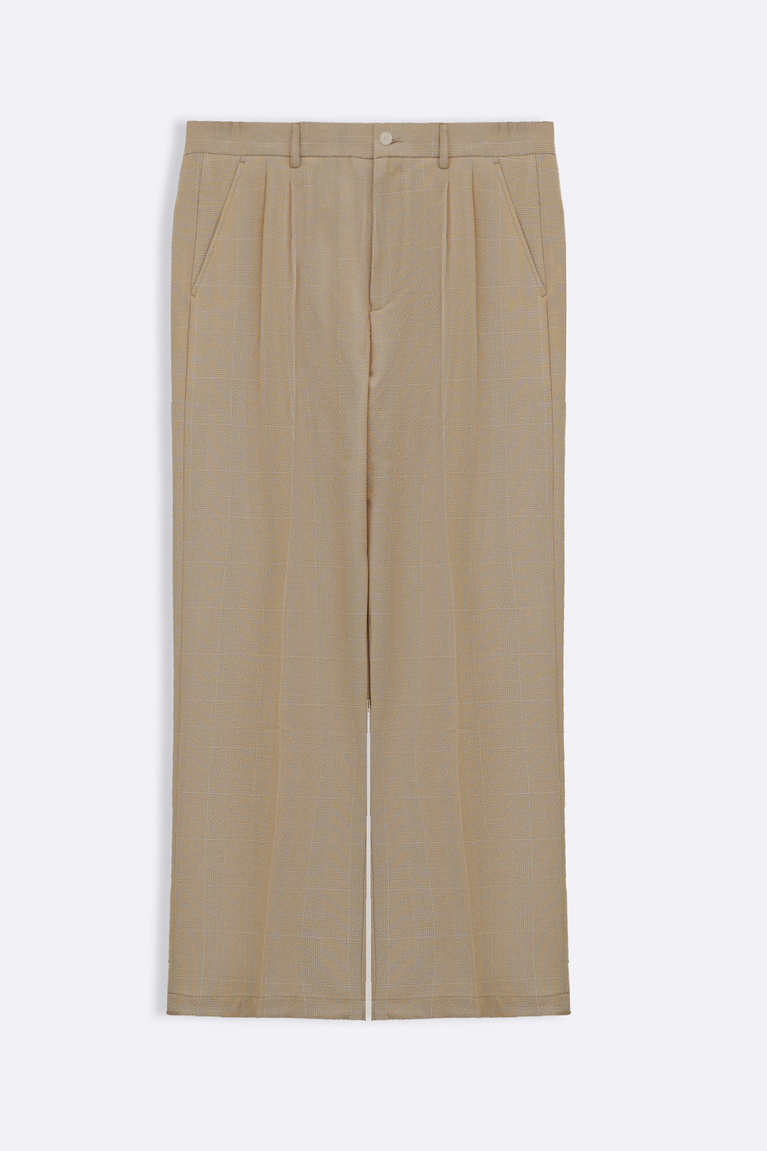 SAND LOOSE TAILORED PANTS