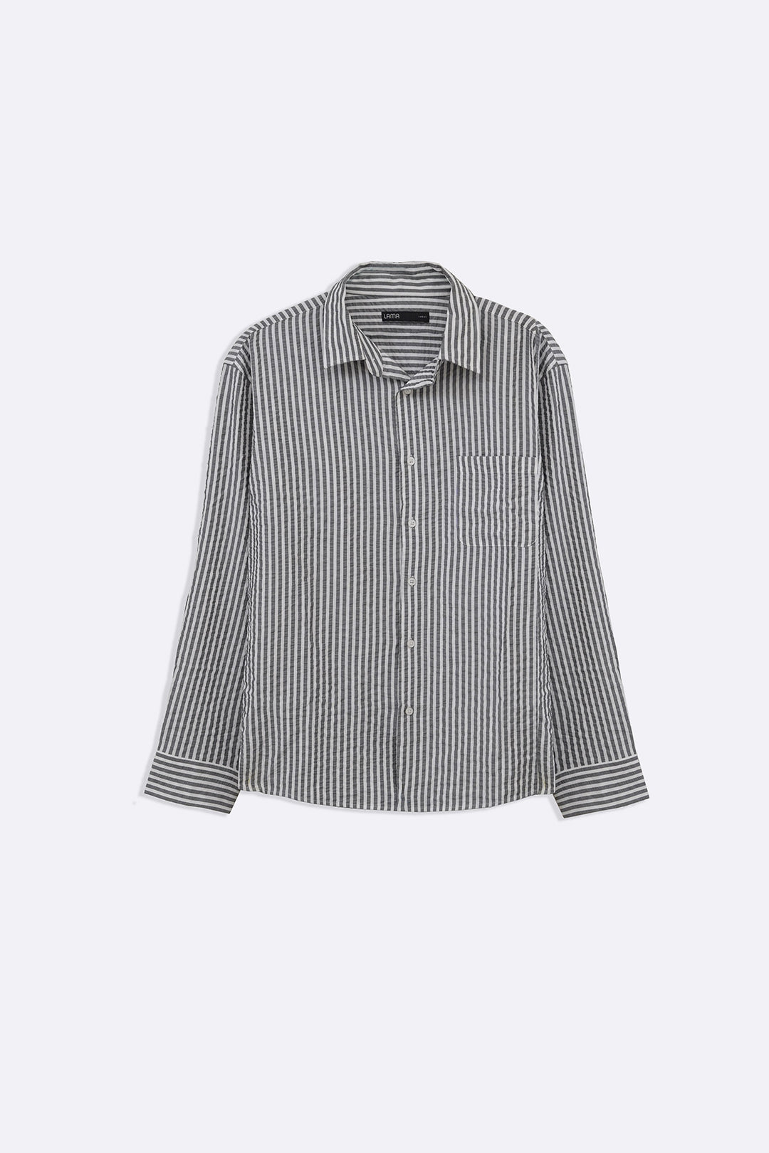 SEERSUCKER FLOWY SHIRT