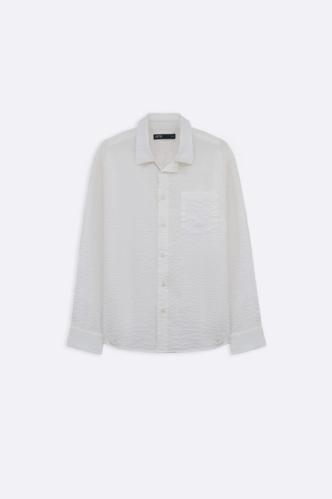 SEERSUCKER FLOWY SHIRT