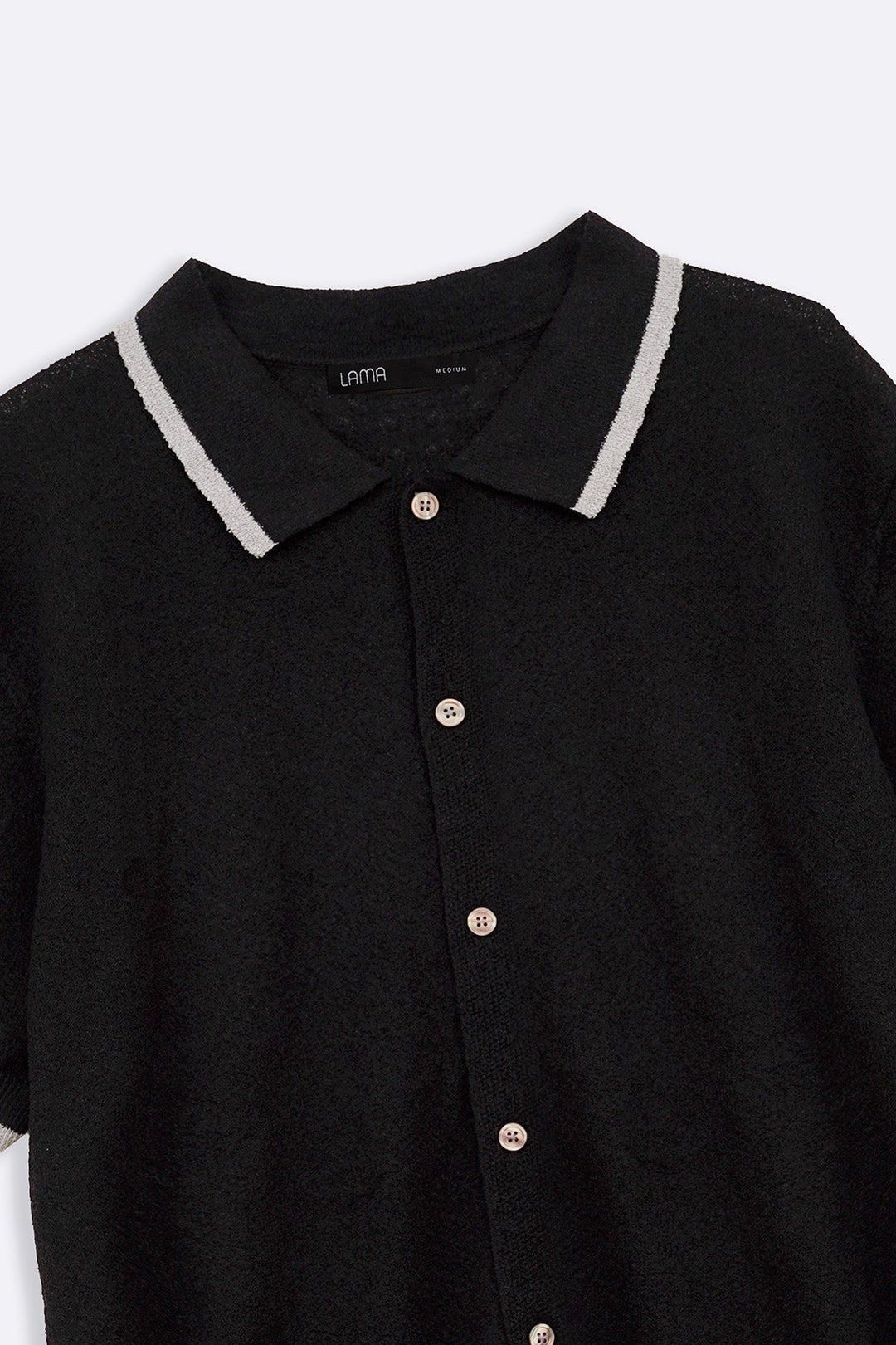 BLACK CLUB POLO CARDIGAN