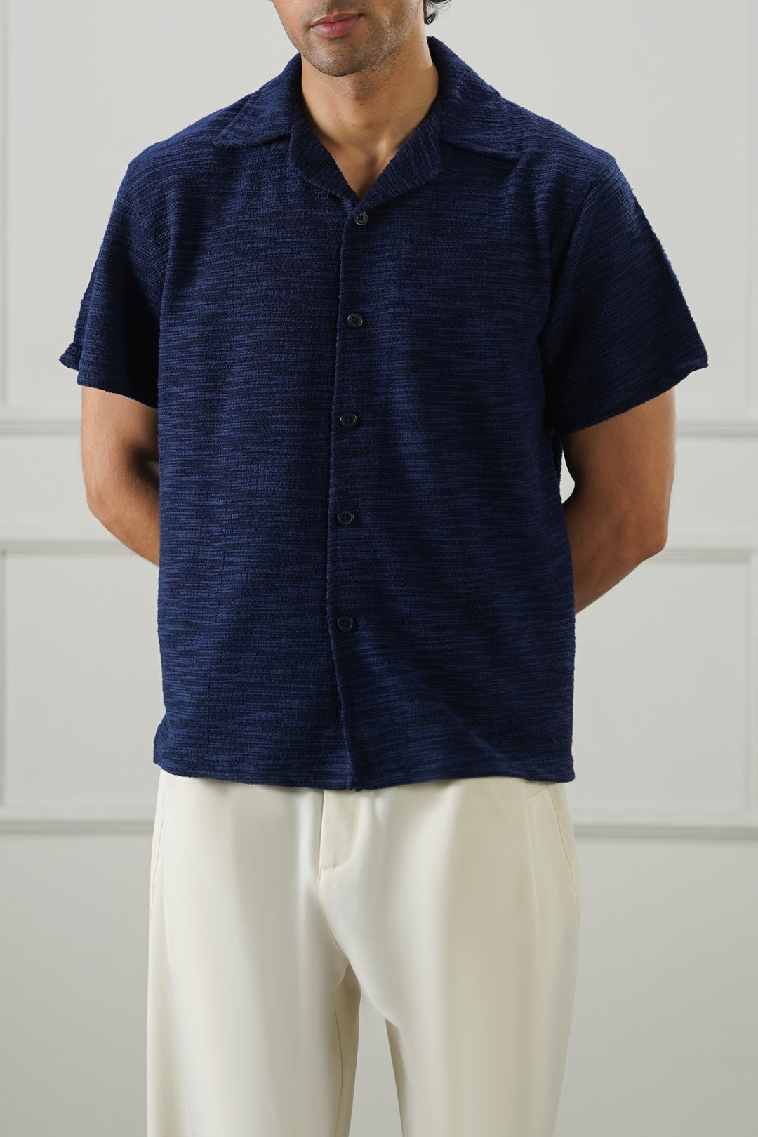 BOUCLE SAFARI SHIRT