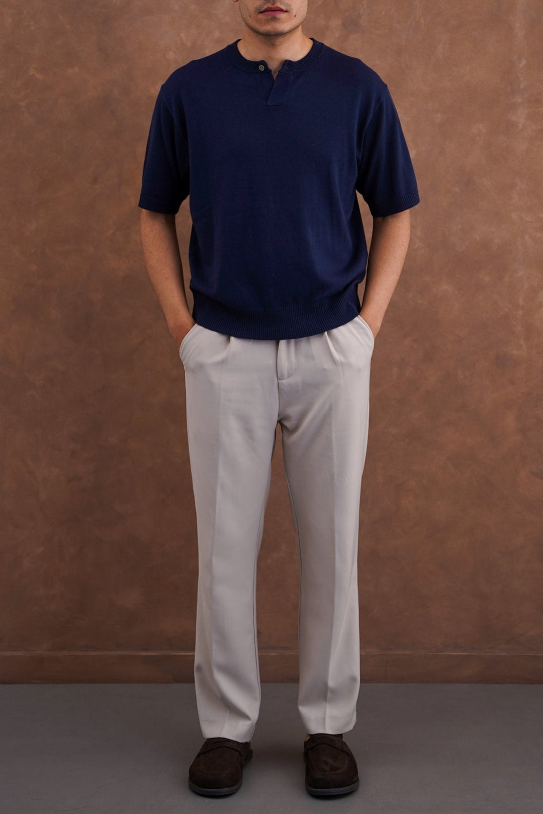 NAVY EVERYDAY HENLEY