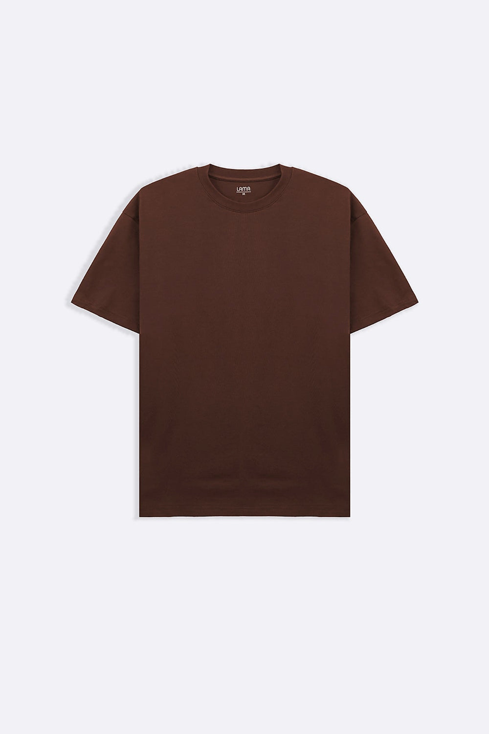 BROWN CLASSIC COTTON TEE