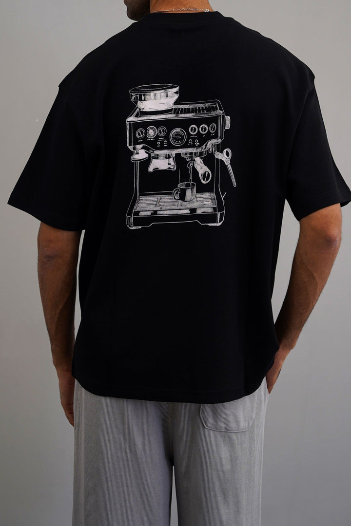 BLACK BARISTA TEE