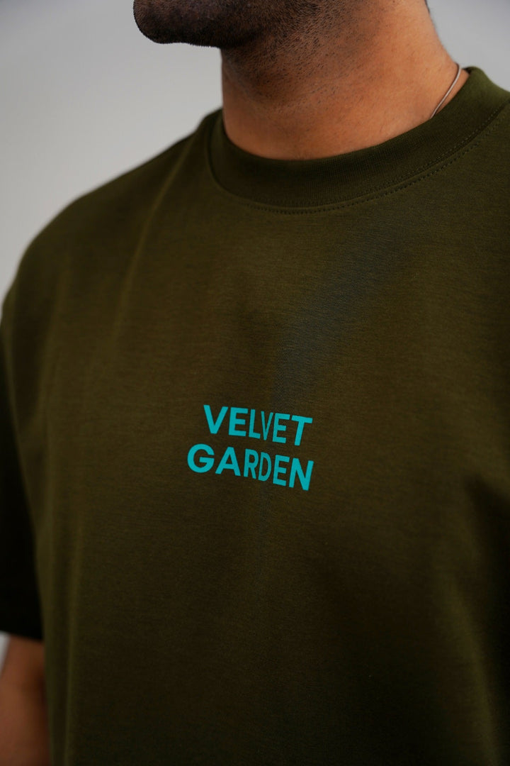 OLIVE CANVAS GARDEN TEE