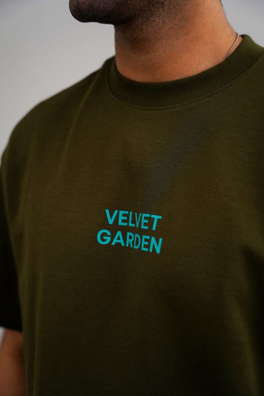 OLIVE CANVAS GARDEN TEE
