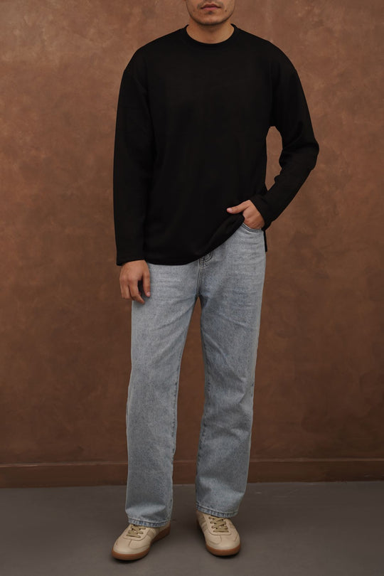 BLACK FULL SLEEVES TEE