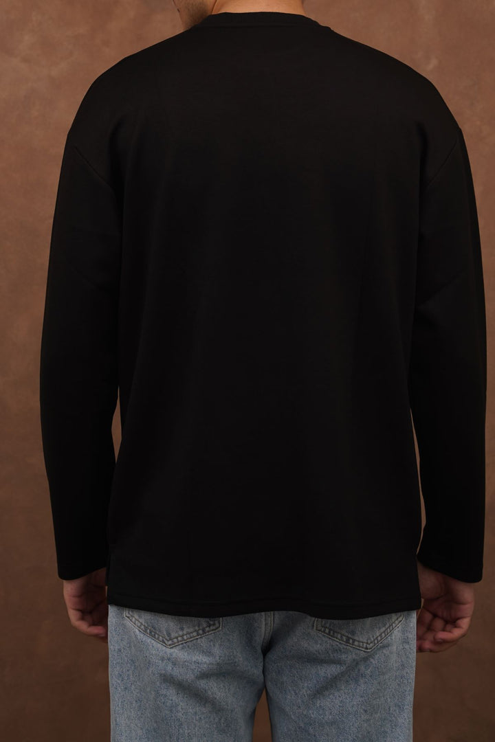 BLACK FULL SLEEVES TEE