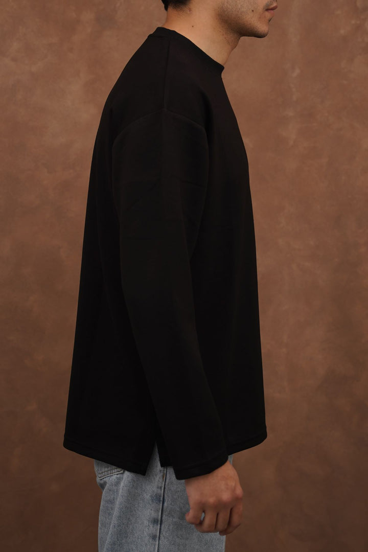 BLACK FULL SLEEVES TEE