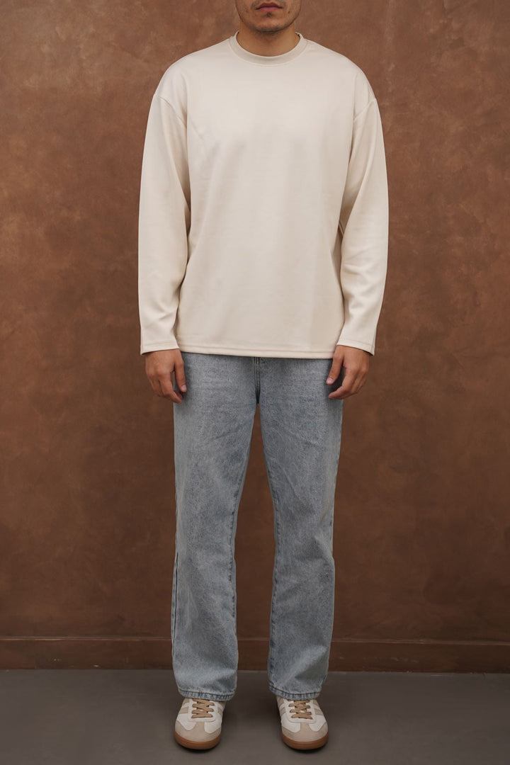 IVORY FULL SLEEVES TEE