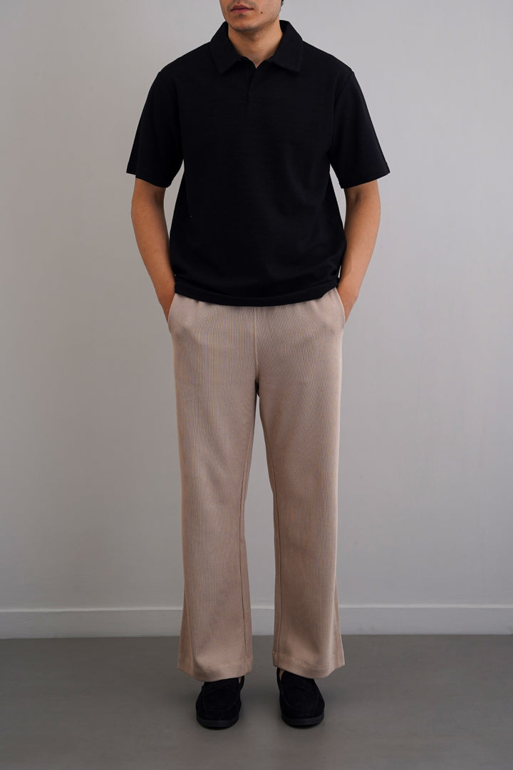 TEXTURED ESSENTIAL POLO
