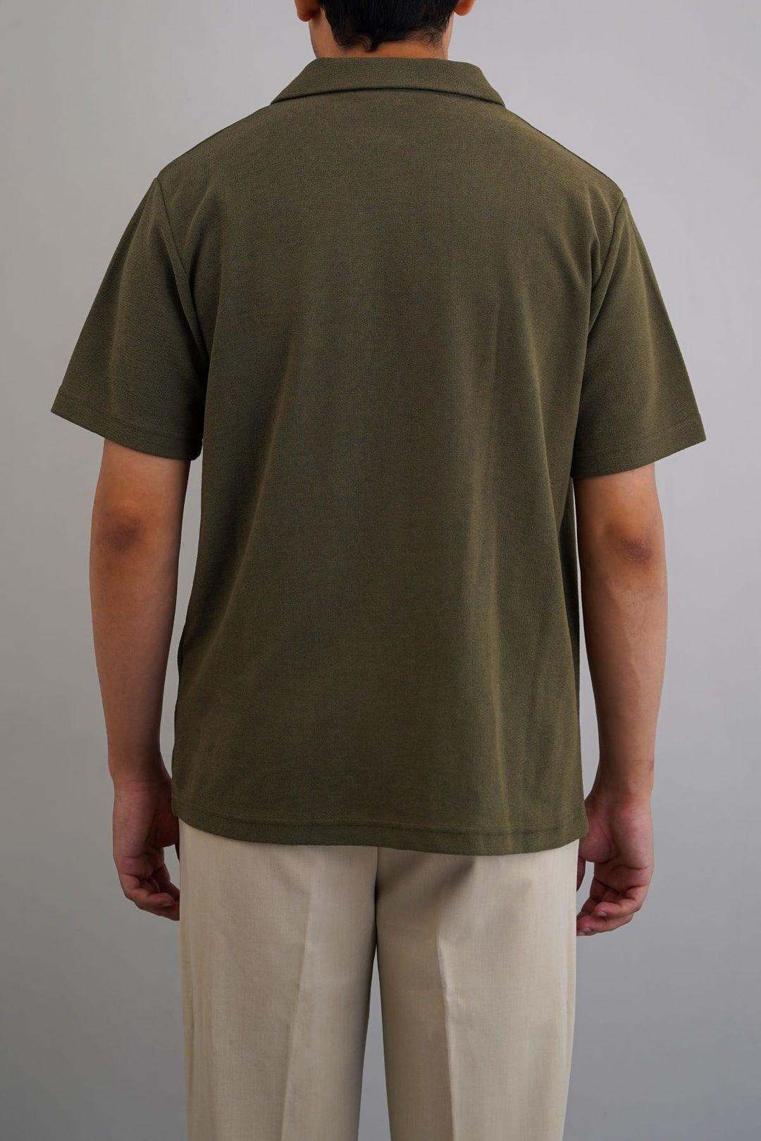 TEXTURED ESSENTIAL POLO