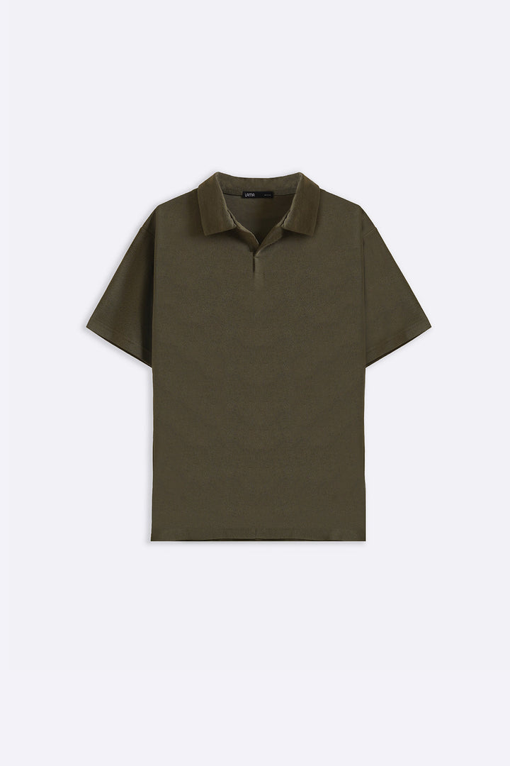TEXTURED ESSENTIAL POLO