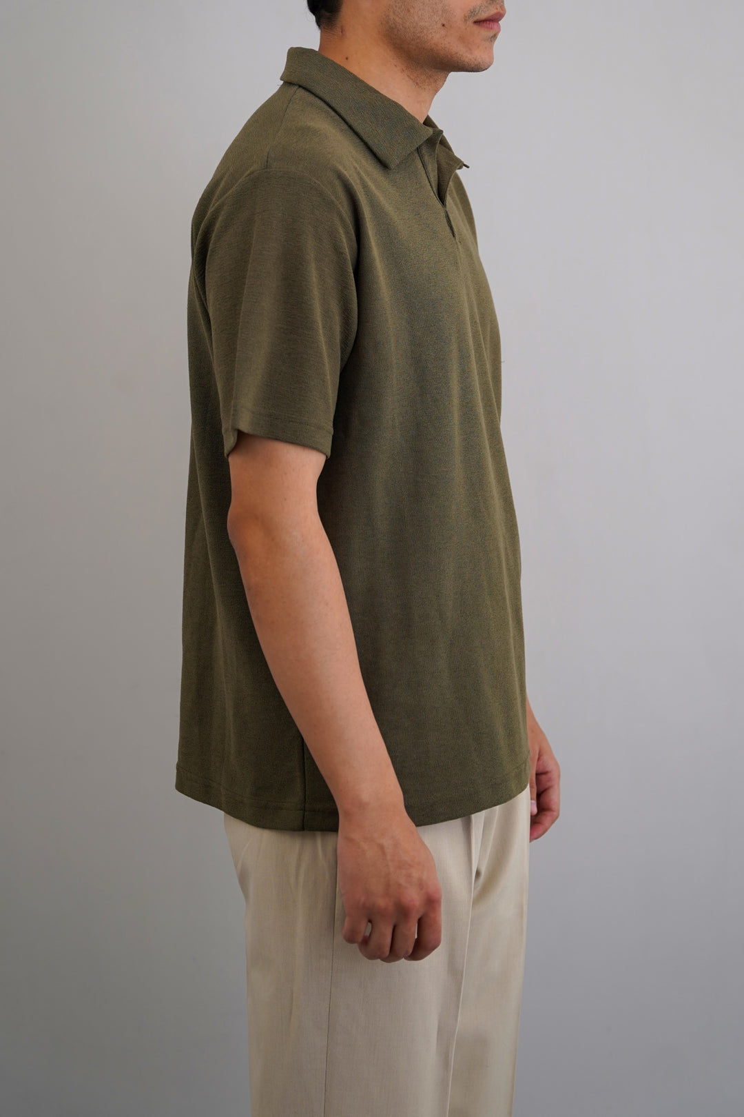 TEXTURED ESSENTIAL POLO