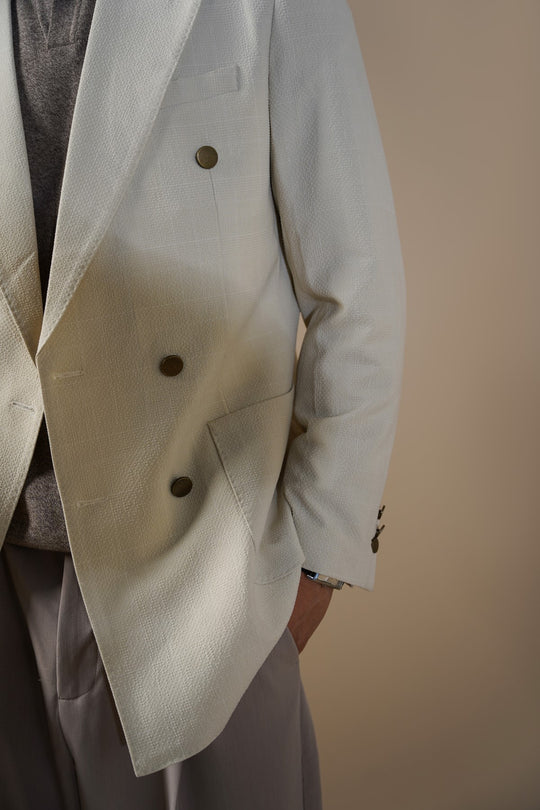 BEIGE TAILORED LIGHT BLAZER