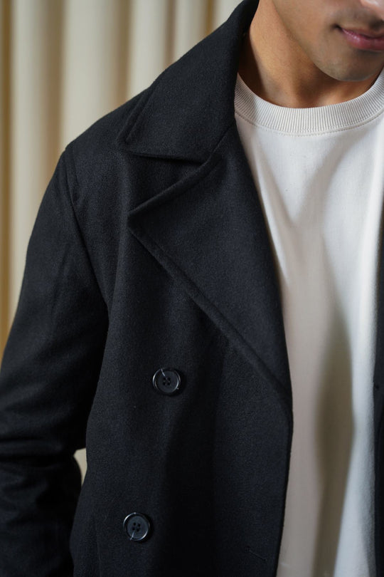 BLACK SAILOR PEACOAT