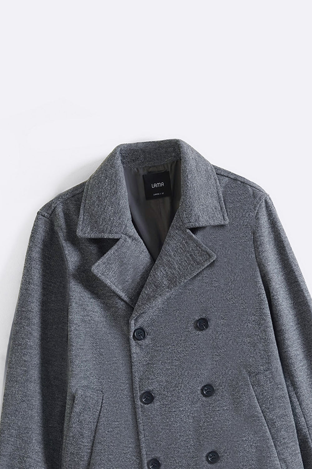 DARK GREY SAILOR PEACOAT