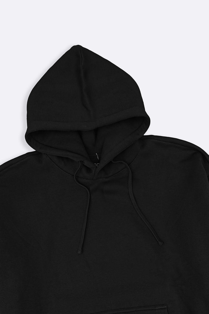 BLACK CLASSIC OVERSIZED HOODIE