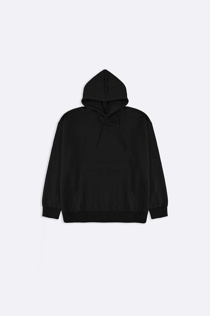 BLACK CLASSIC OVERSIZED HOODIE