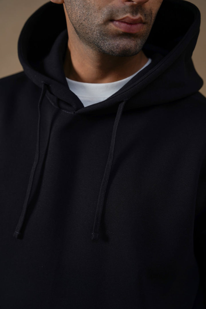 BLACK CLASSIC OVERSIZED HOODIE