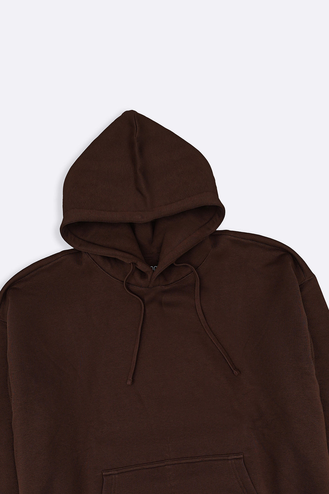 BROWN CLASSIC OVERSIZED HOODIE