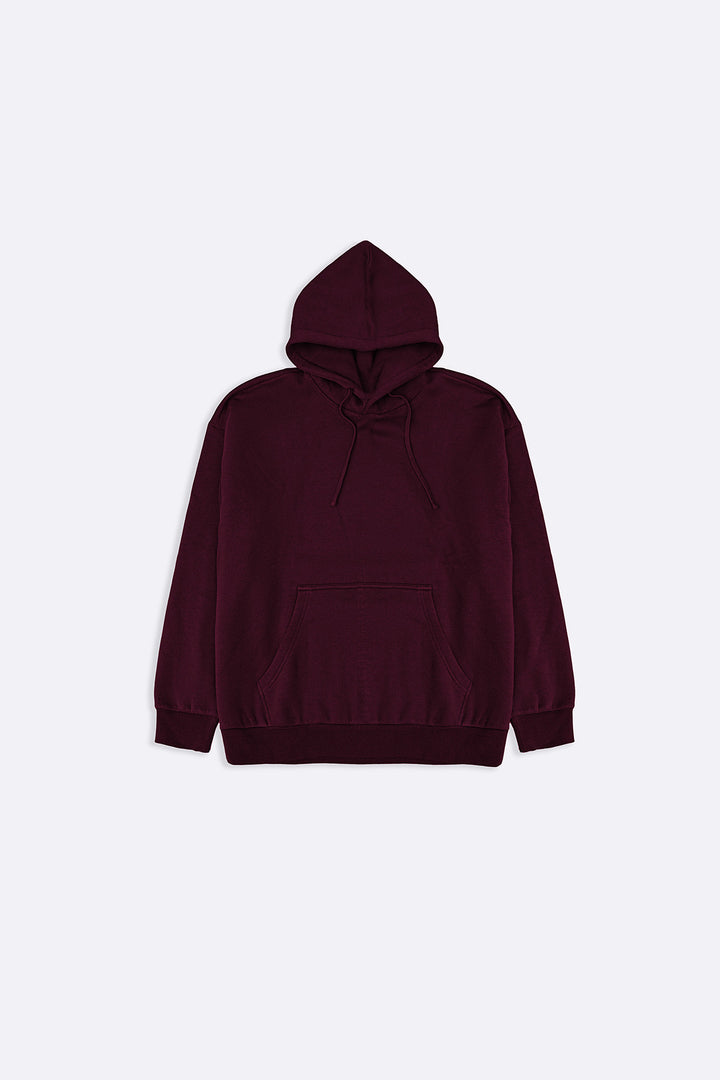 BURGUNDY CLASSIC OVERSIZED HOODIE