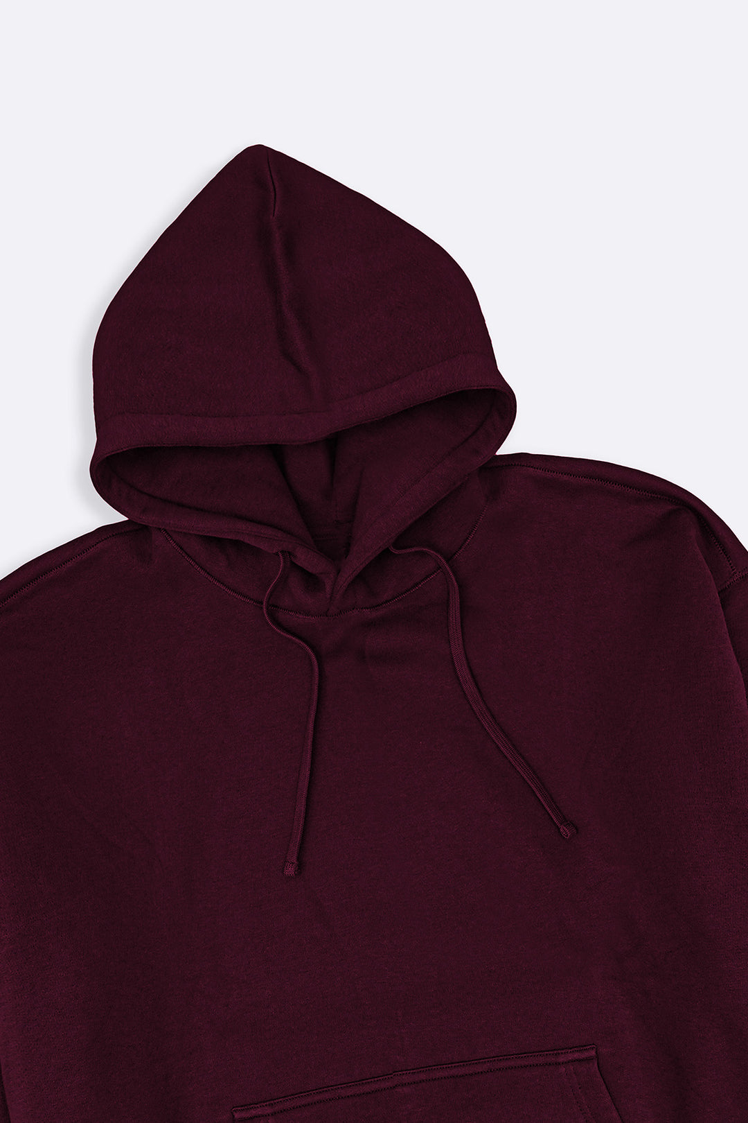 BURGUNDY CLASSIC OVERSIZED HOODIE