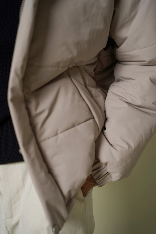 HOODED PUFFER JACKET