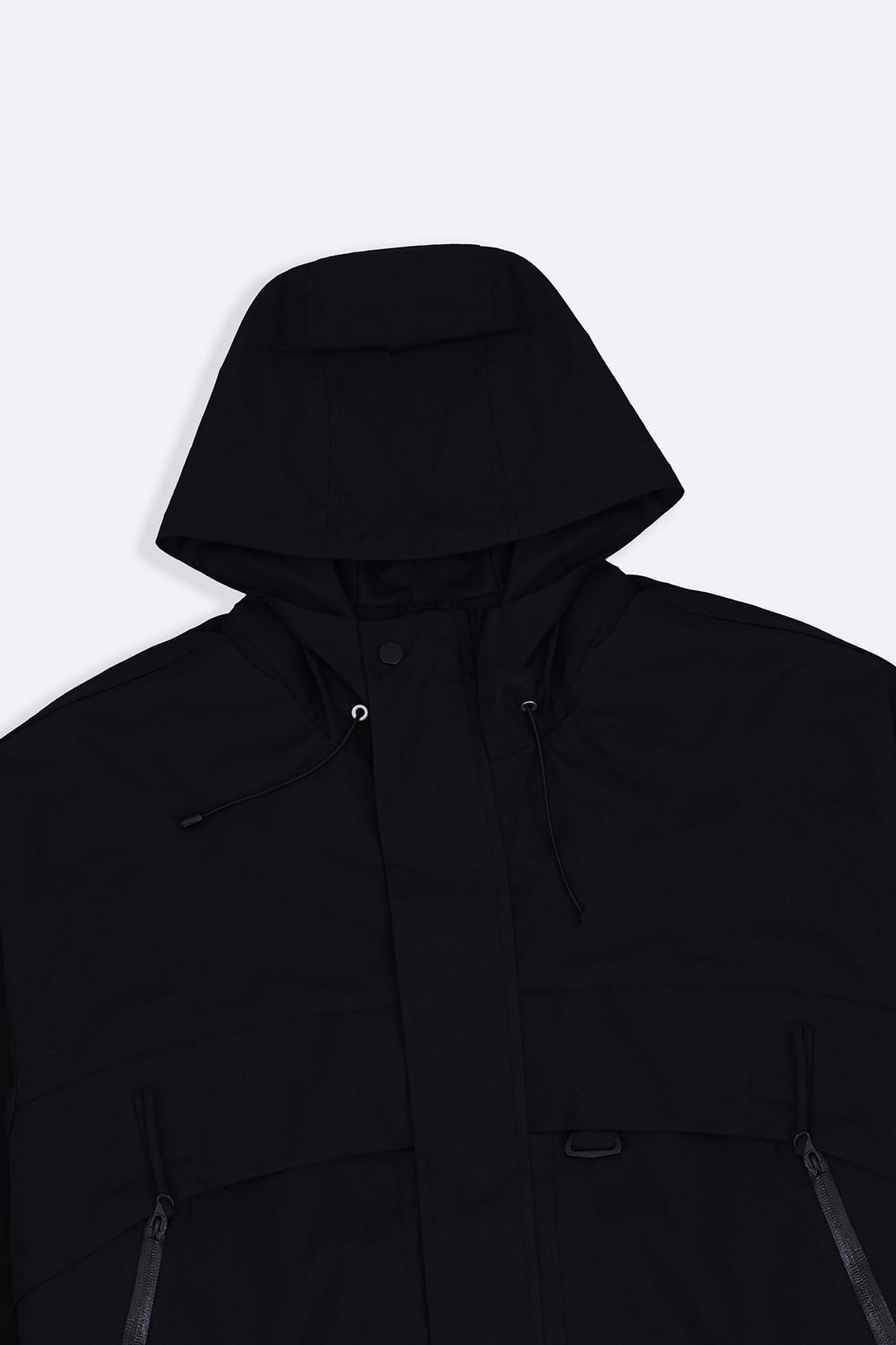BLACK UTILITY PARKA