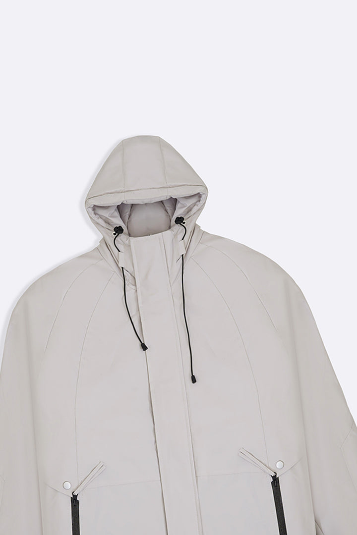 CREAM PADDED PARKA
