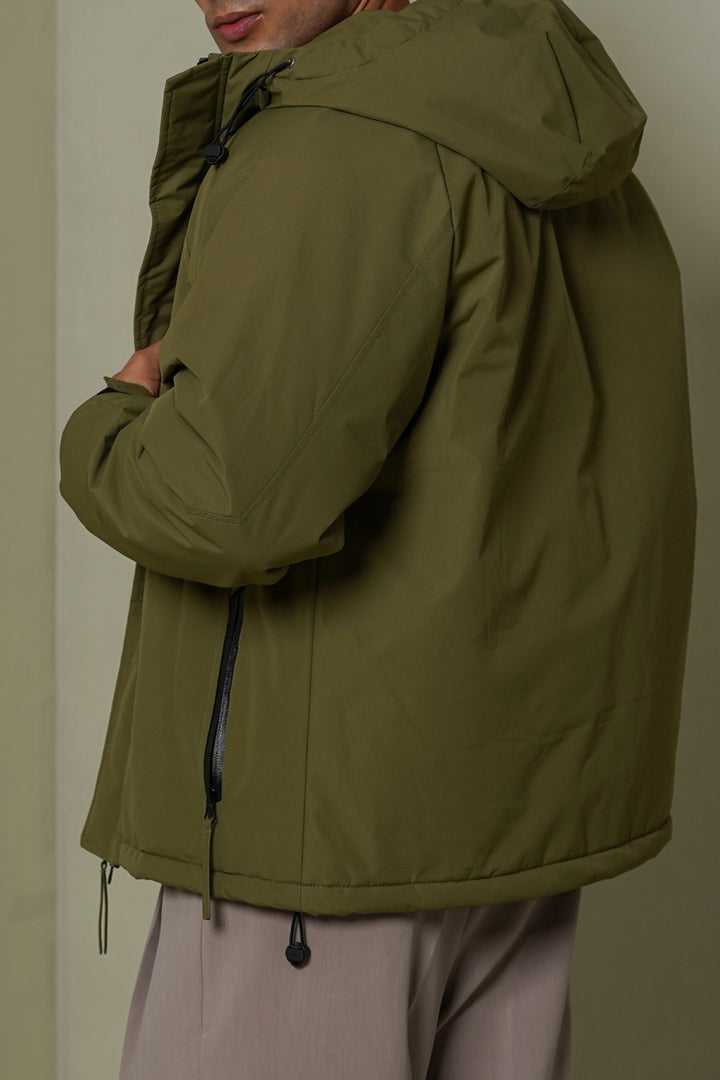 LIGHT OLIVE PADDED PARKA