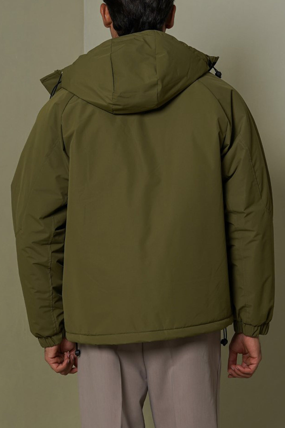 LIGHT OLIVE PADDED PARKA