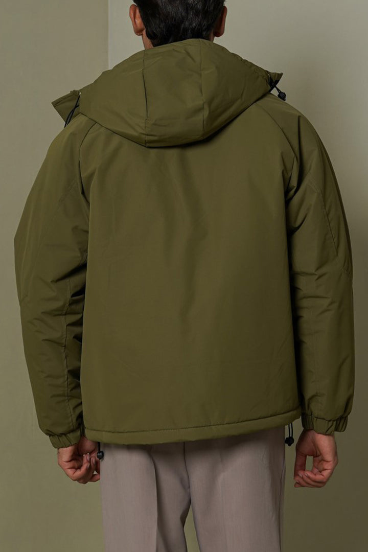 LIGHT OLIVE PADDED PARKA