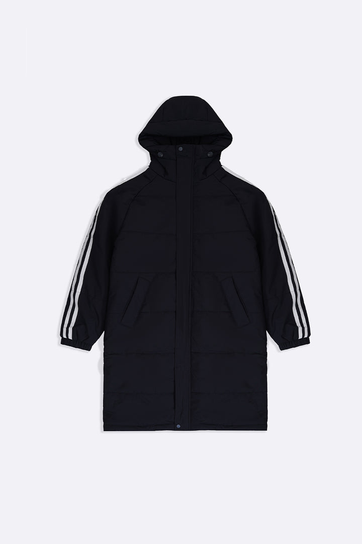 BLACK PUFFER COAT