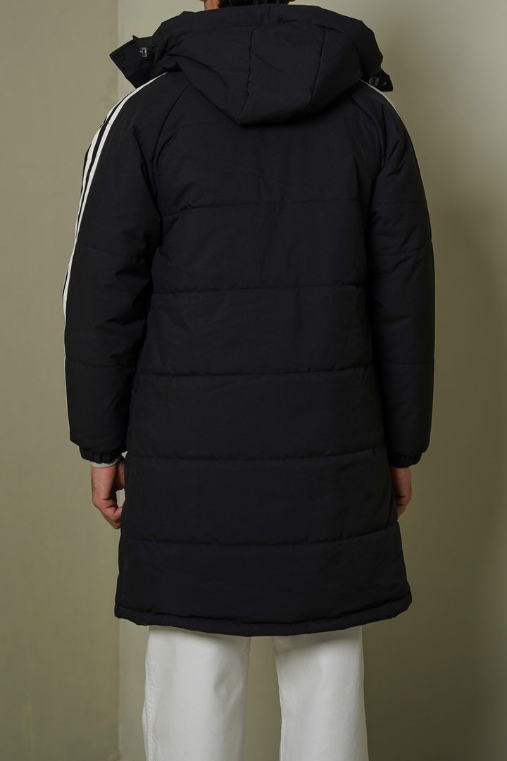 BLACK PUFFER COAT