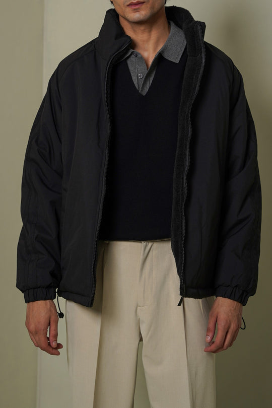 REVERSIBLE SHERPA PUFFER