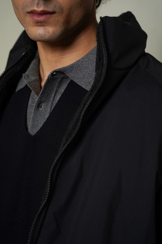 REVERSIBLE SHERPA PUFFER