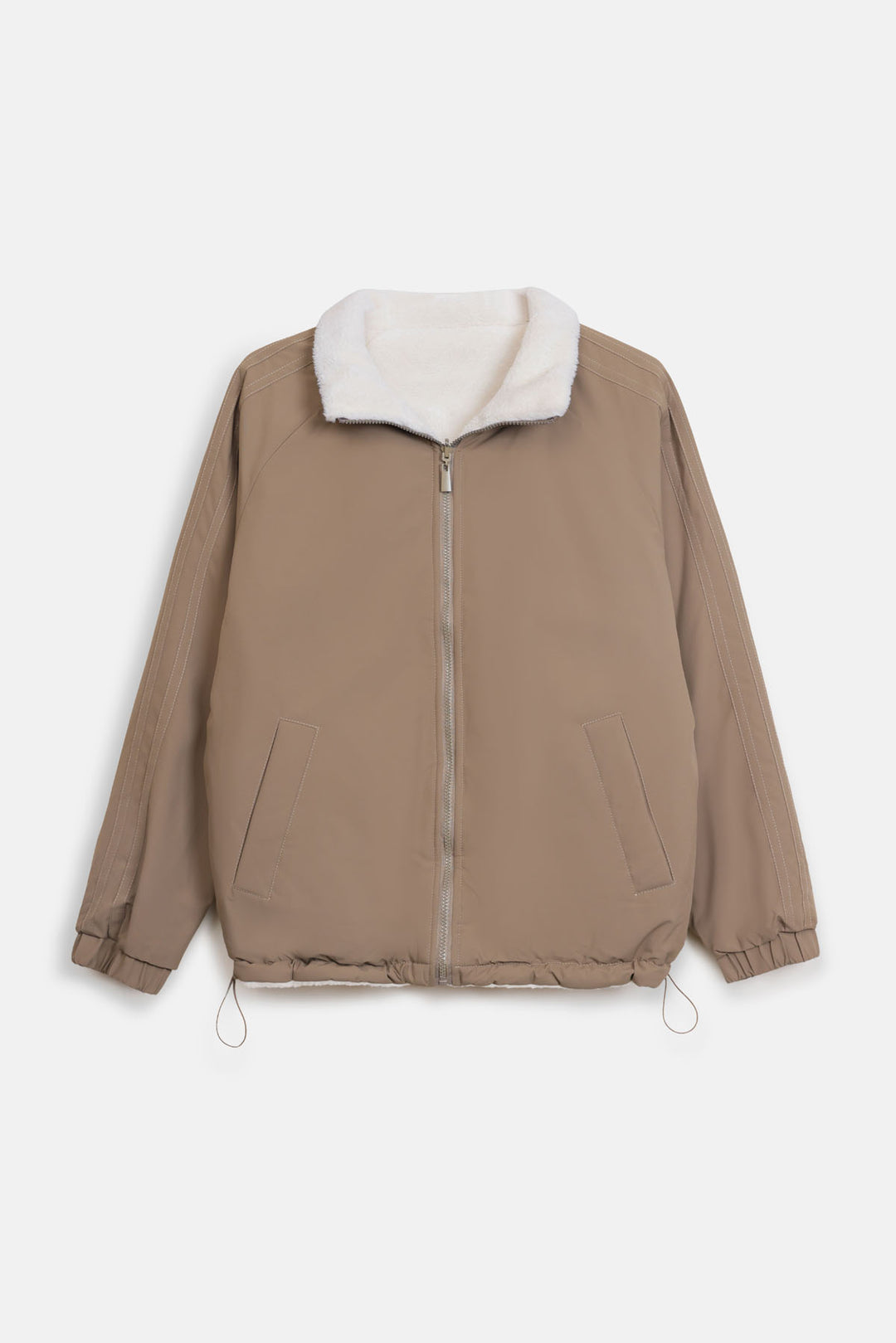 REVERSIBLE SHERPA PUFFER